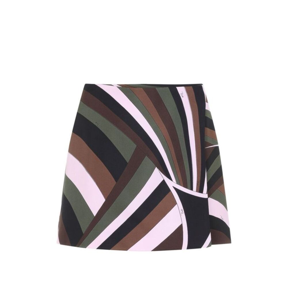 Pucci Women Printed Mini Skirt